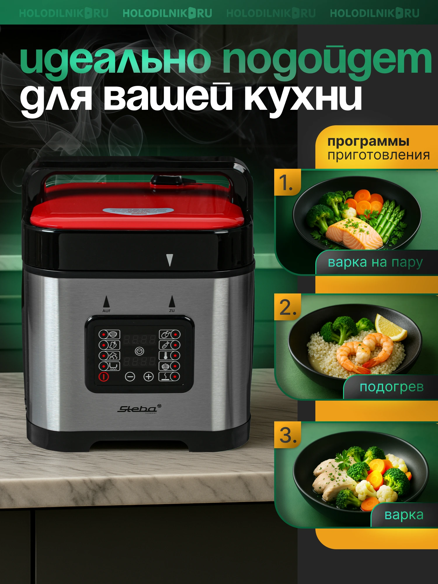 Мультиварка — инфографика Ozon — изображение 2