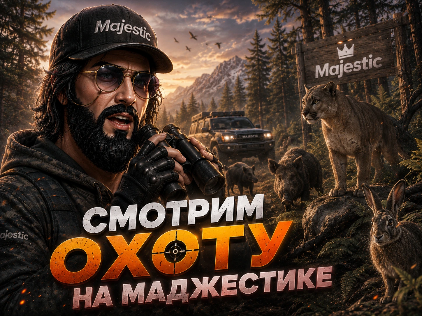 Охота на Majestic